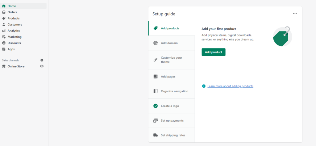 Dashboard - WooCommerce vs Shopify