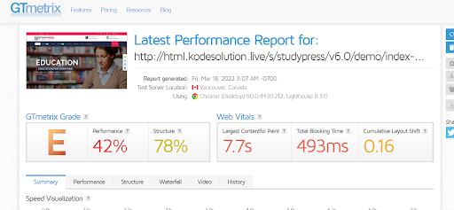 Education Course WordPress Theme