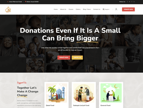 Donation Website