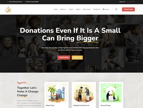 Donation Website