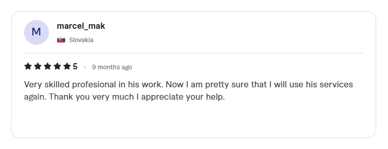 Client marcel-mark review