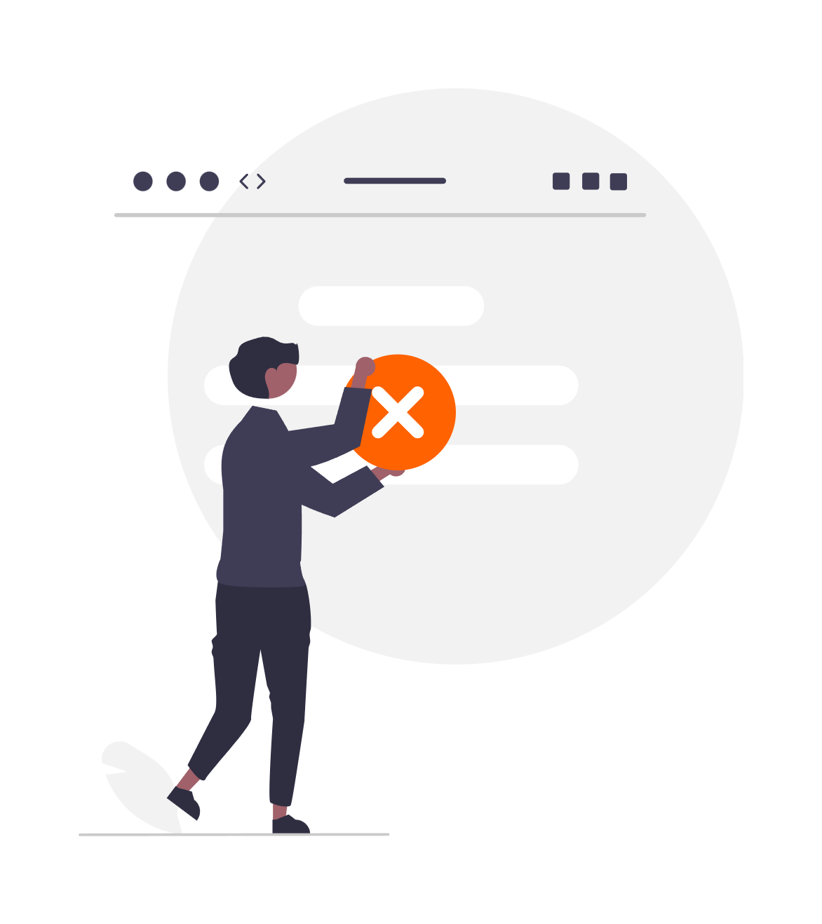 Security Warning from Browser​